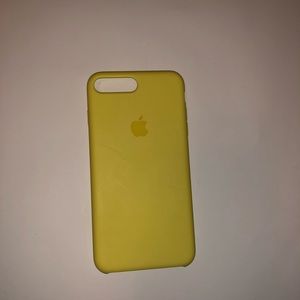 Used Yellow Apple IPhone 8 Plus Case
